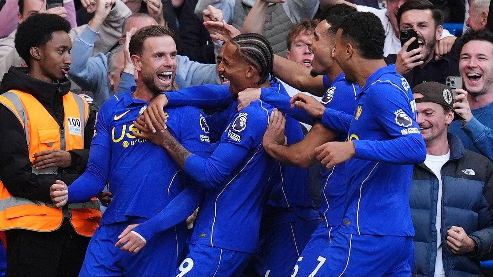 Chelsea hit Bournemouth for five as Jordan Henderson bags brace