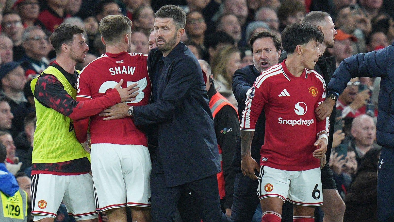 Carrick shares 'mixed feelings' after Man United draw against Tottenham