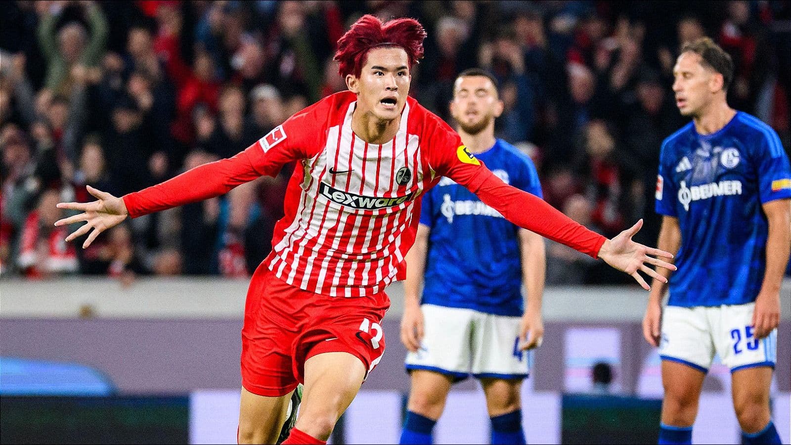 Julian Schuster hails Freiburg spirit after dramatic Schalke win to top Bundesliga