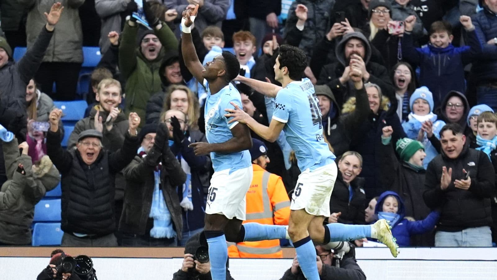 Marc Guehi scores maiden goal as Manchester City advance in FA Cup