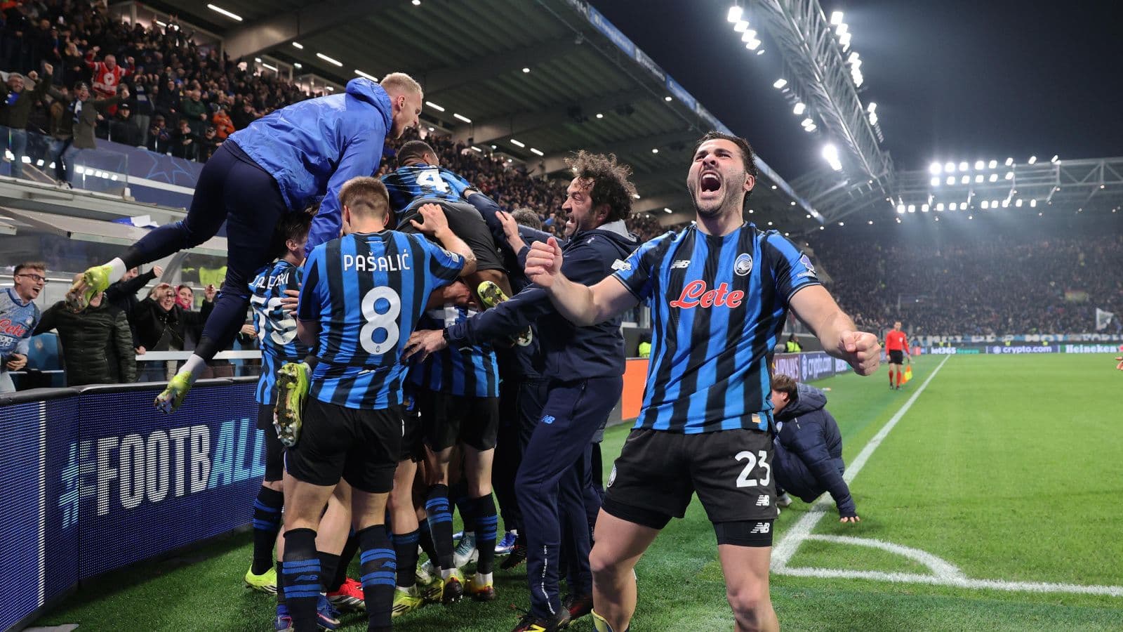 Atalanta stun Borussia Dortmund to progress to Champions League last 16