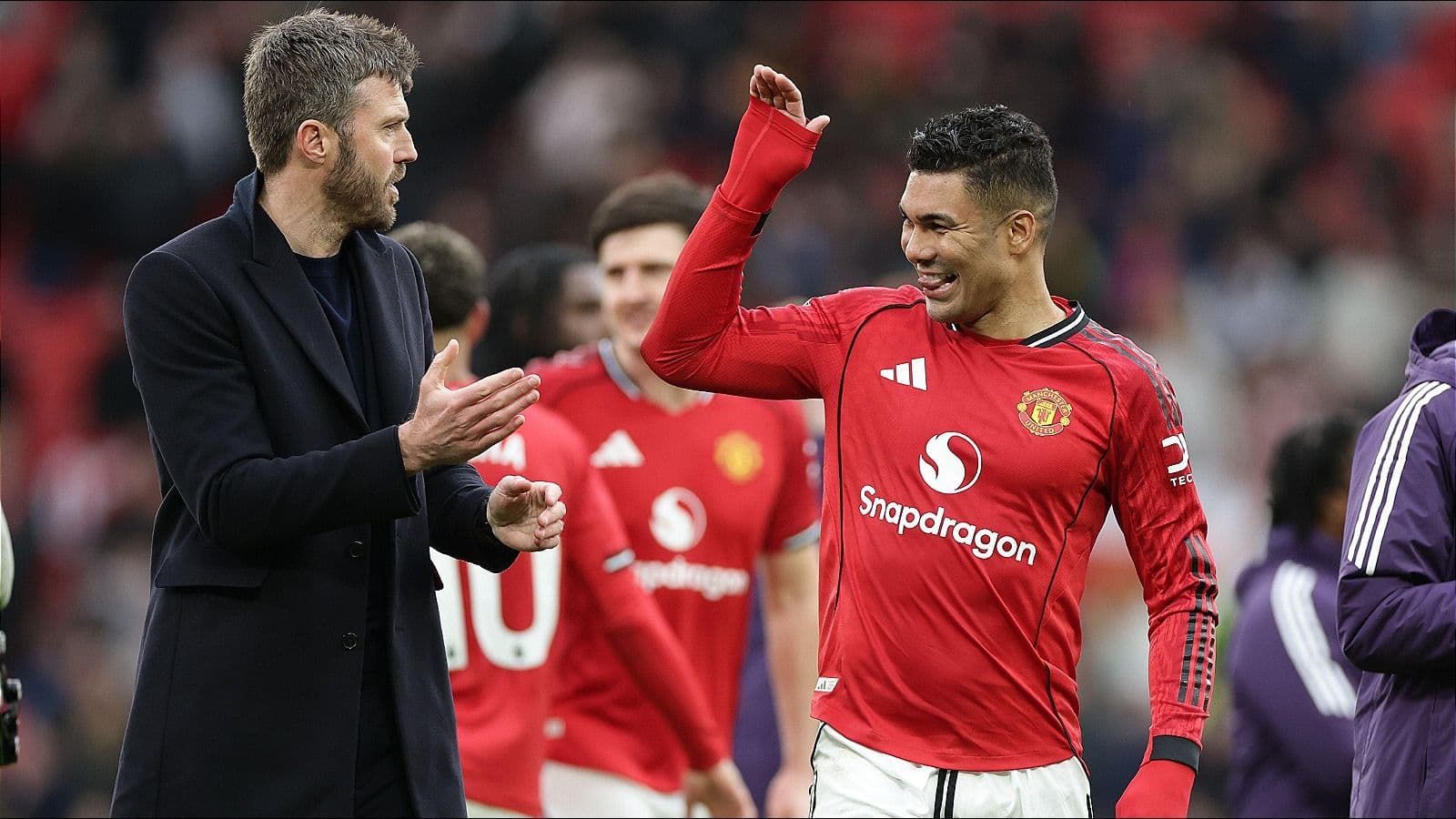 Michael Carrick hails Man Utd's 'winning habit' after Villa victory