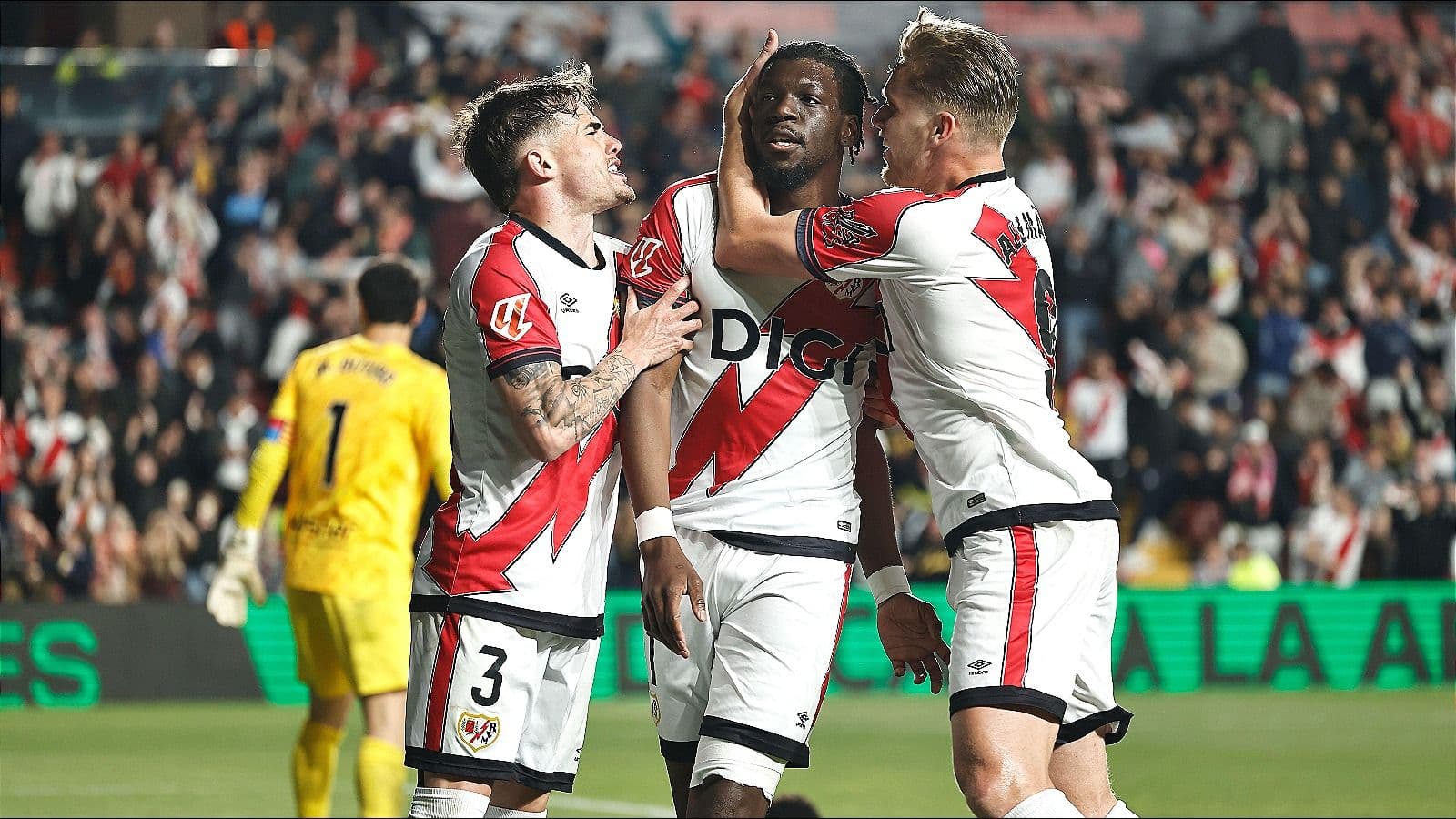 Super-sub Randy Nteka scores late as Rayo Vallecano take control of La Liga relegation fight