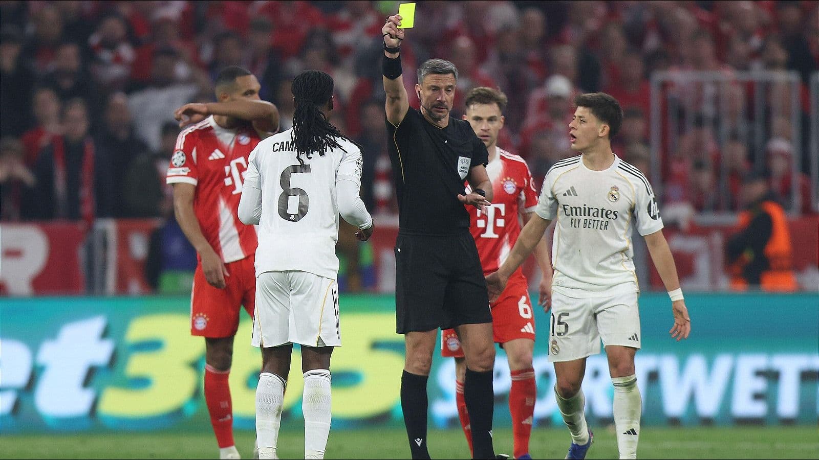 Arbeloa slams late Camavinga red-card as Bayern end Madrid's European dream