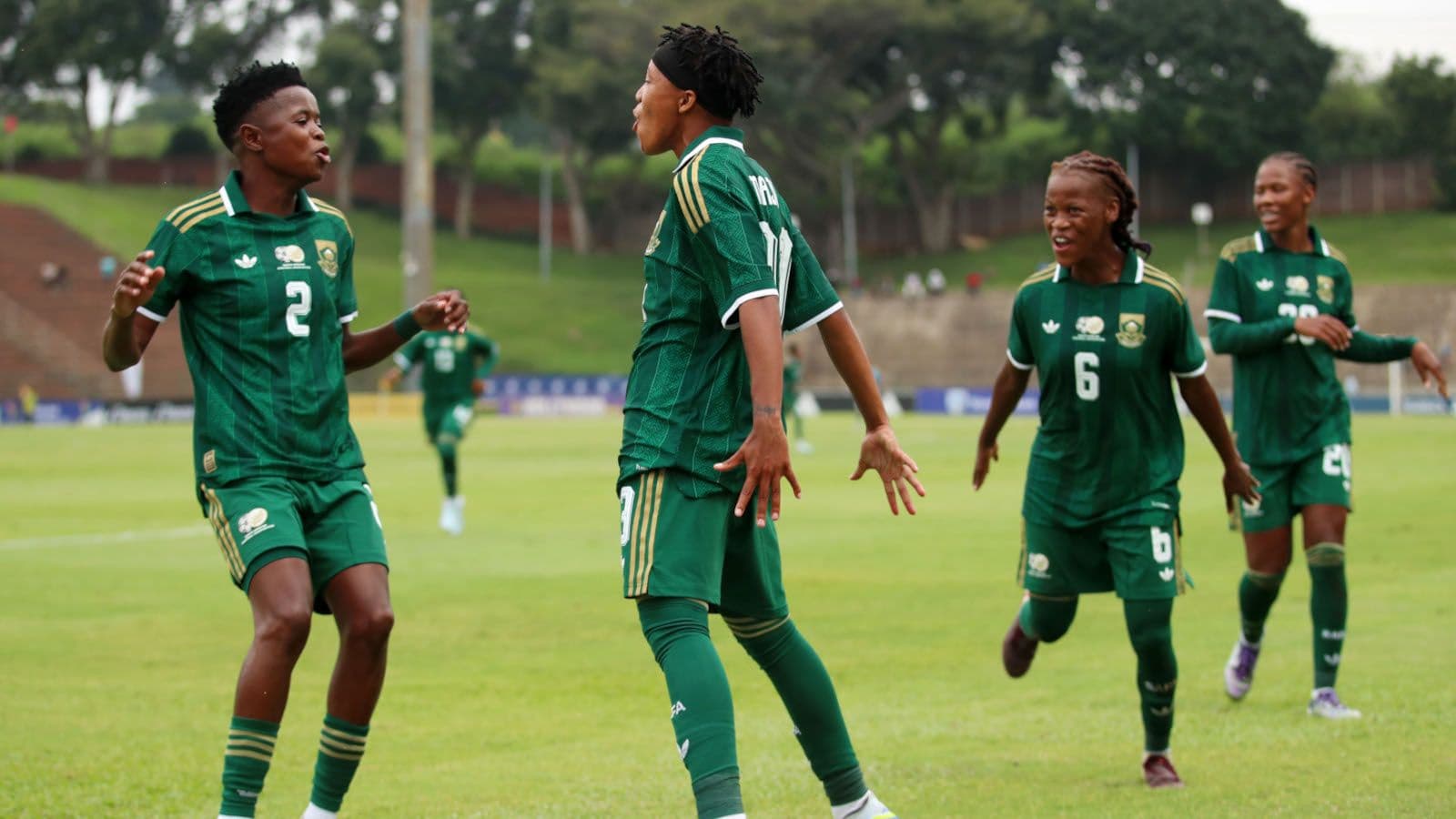 Banyana Banyana make it two wins from two after seeing off Algeria