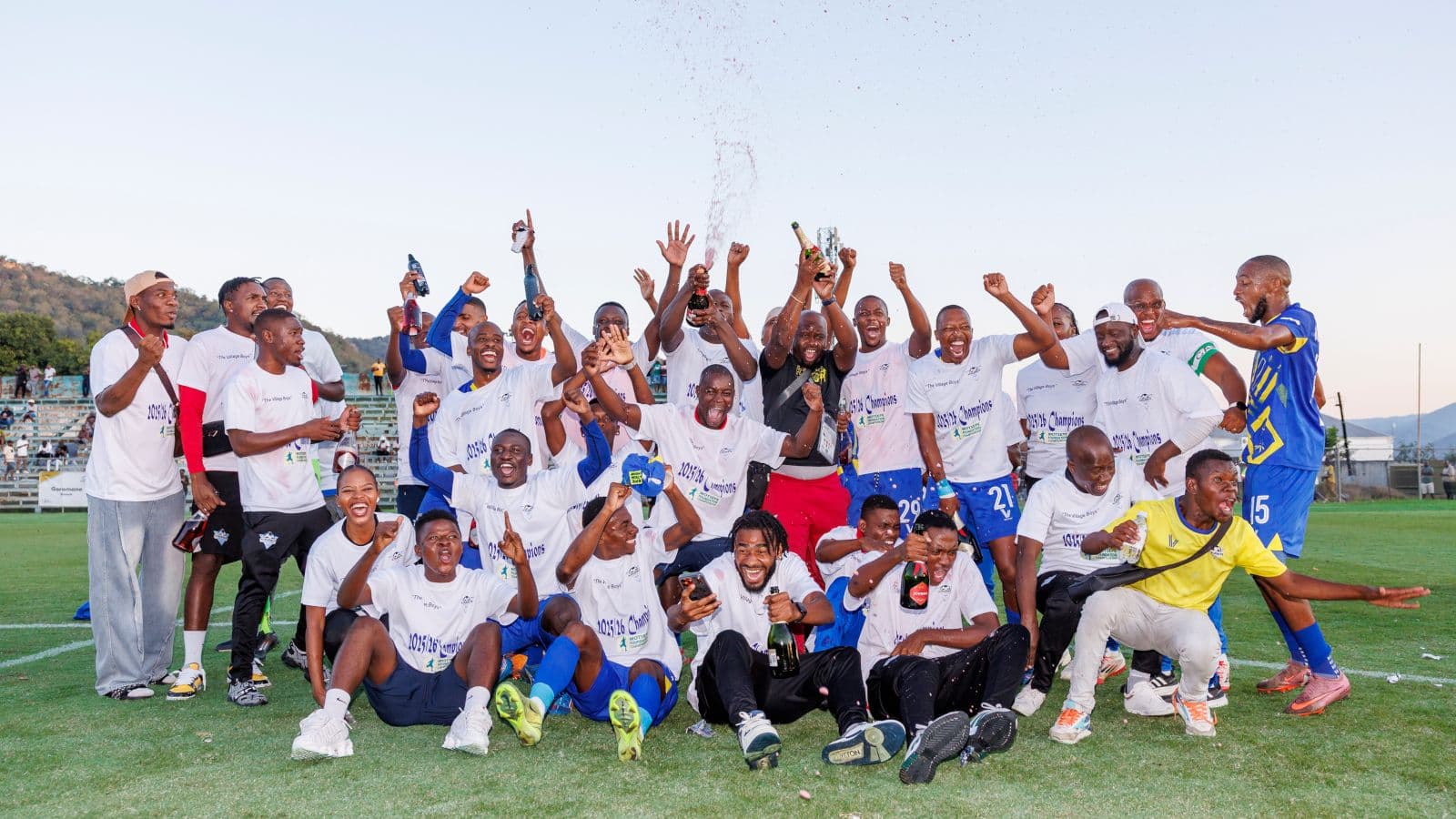 Kruger United promoted to Betway Premiership with two games to spare