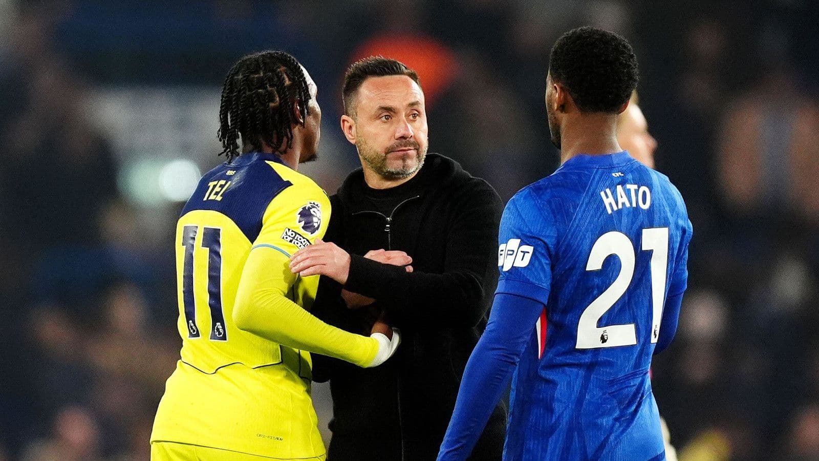 Relegation looms: Roberto De Zerbi staying positive after Tottenham's loss at Chelsea