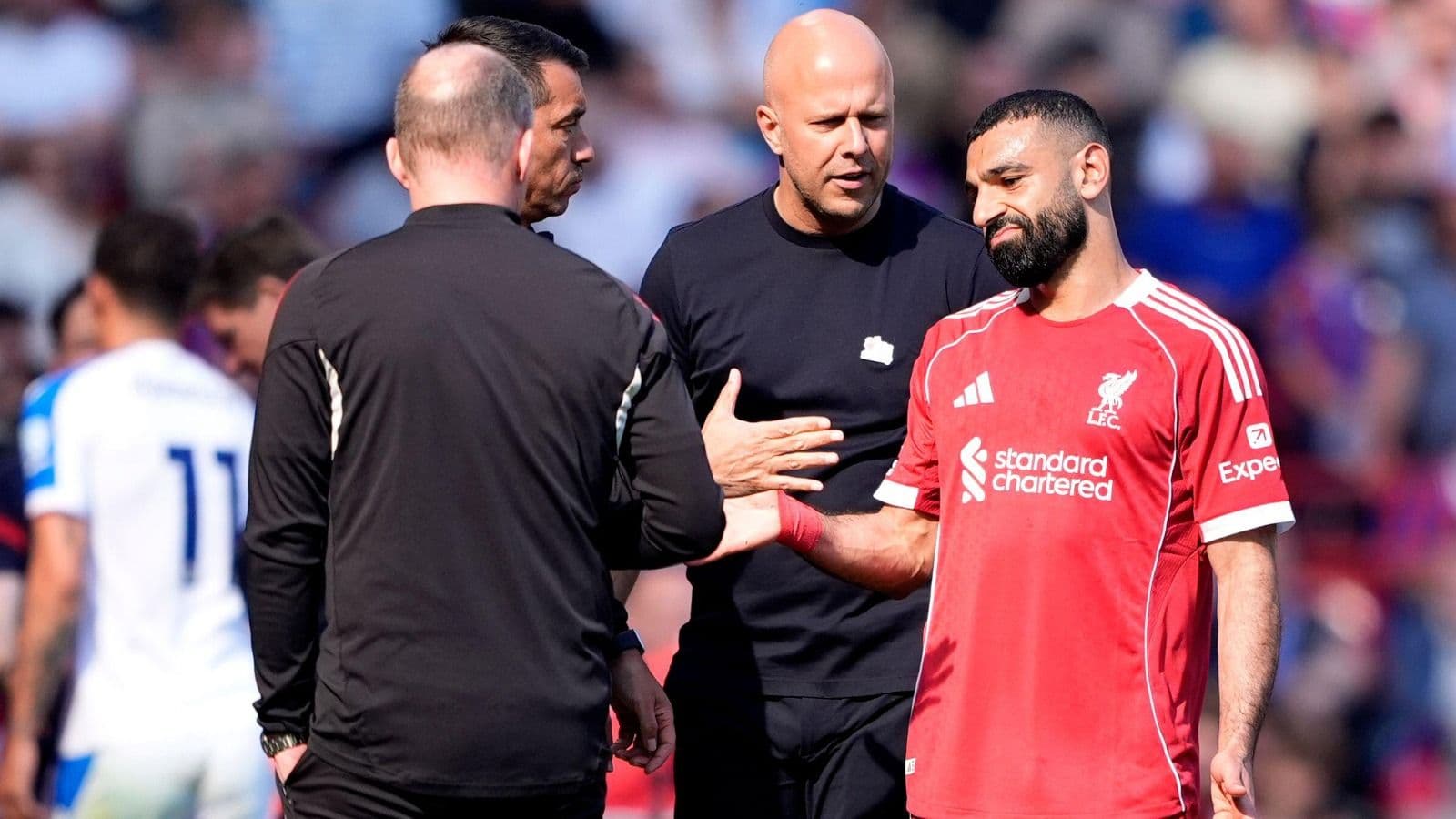 Mohamed Salah selection 'unclear' as Arne Slot focuses on Liverpool's Brentford clash