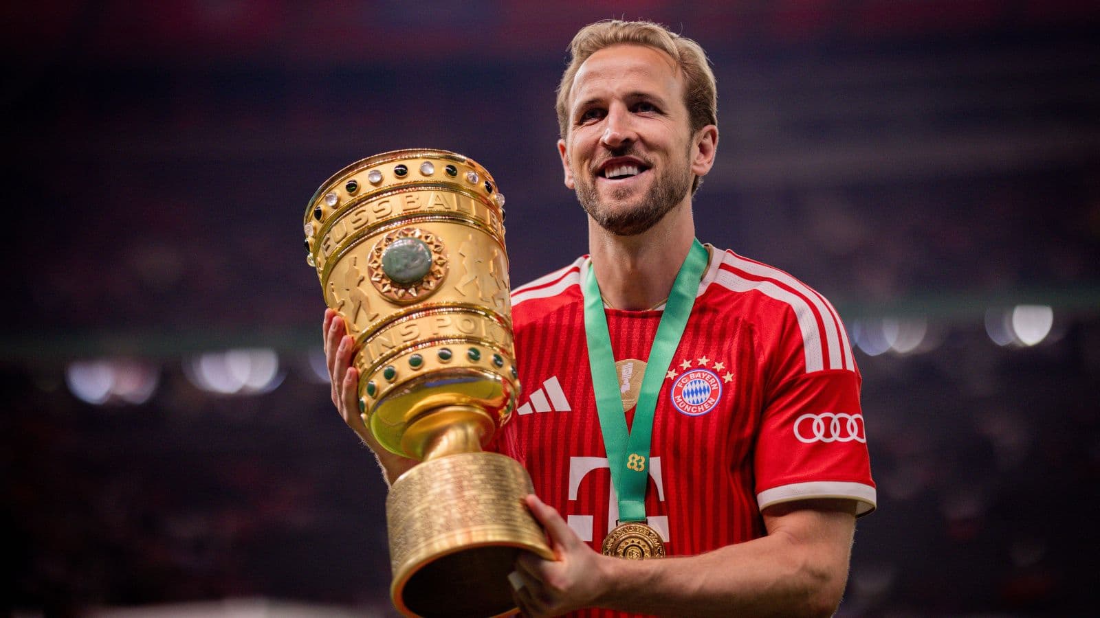 Harry Kane bags hat-trick as Bayern Munich dominate DfB-Pokal final