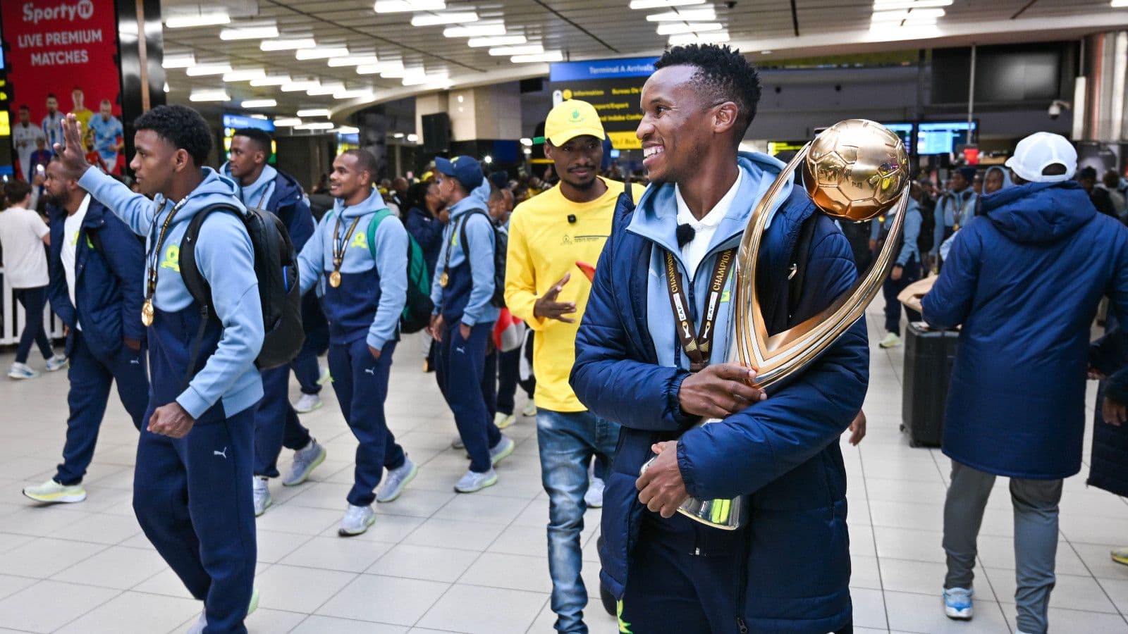 CAF Champions League winners Mamelodi Sundowns to share R100m prize money amongst players and staff