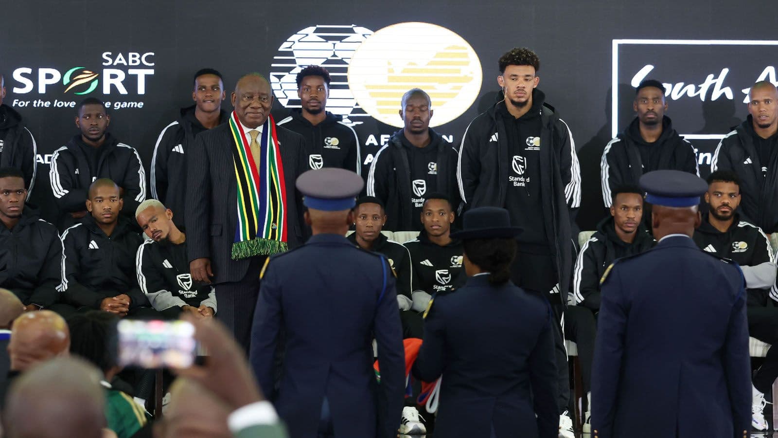 President Ramaphosa promises public holiday for South Africa 'when' Bafana lift World Cup