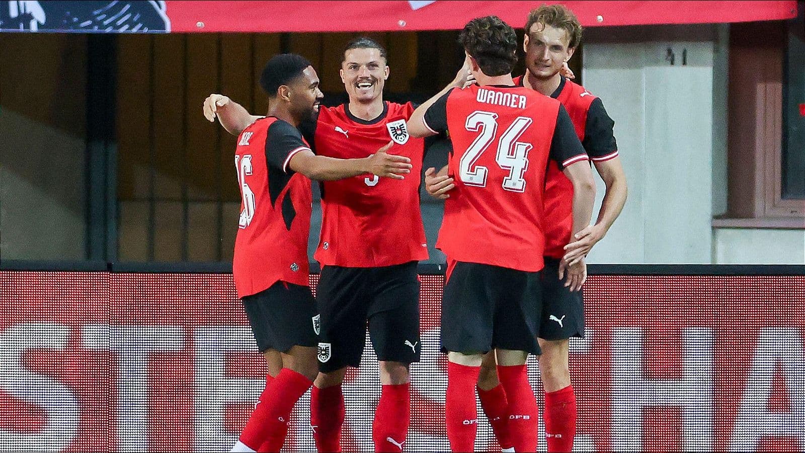 Marcel Sabitzer fires 10-man Austria to victory over Tunisia ahead of World Cup