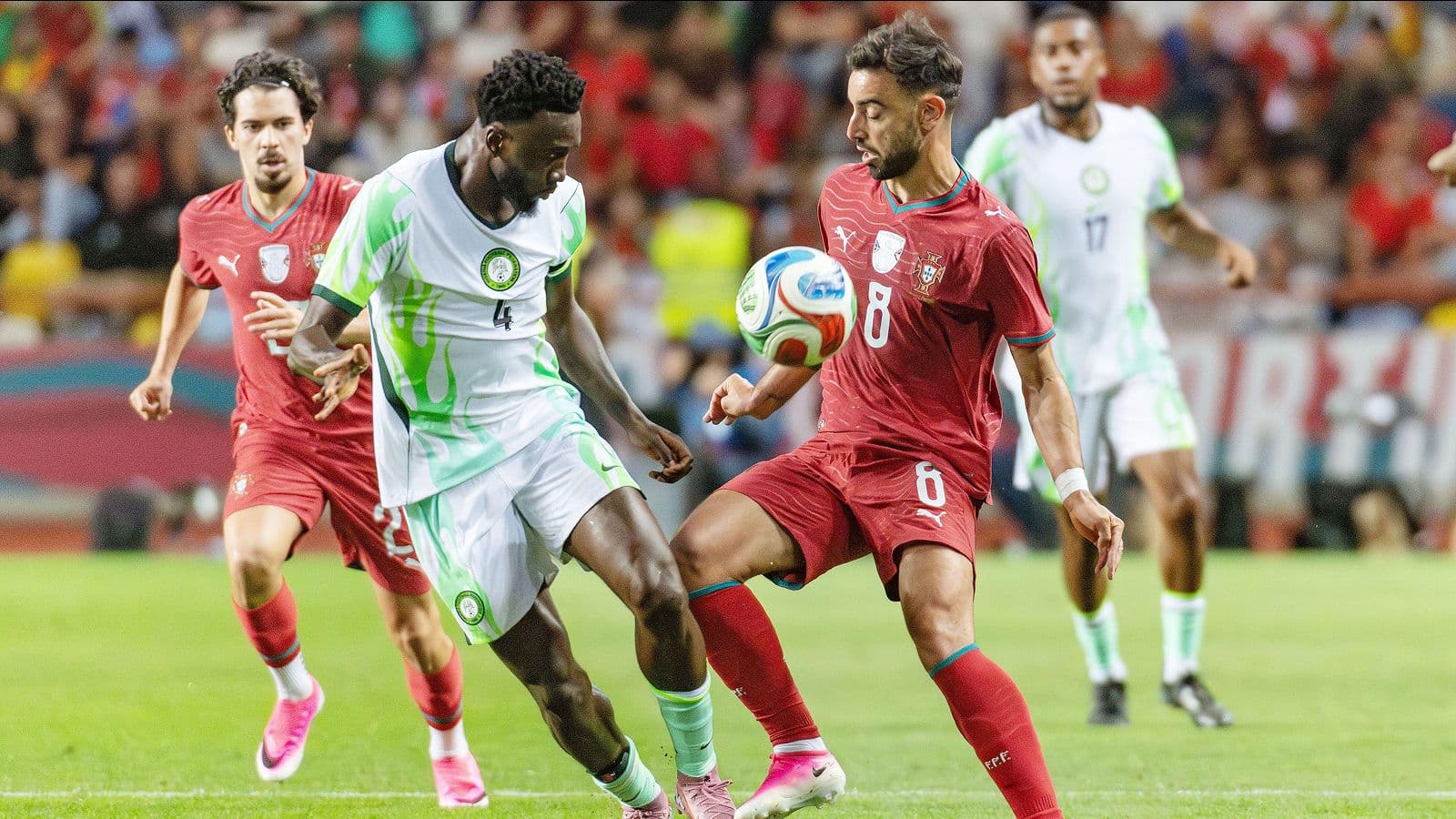 Nigeria show character in friendly loss to Portugal