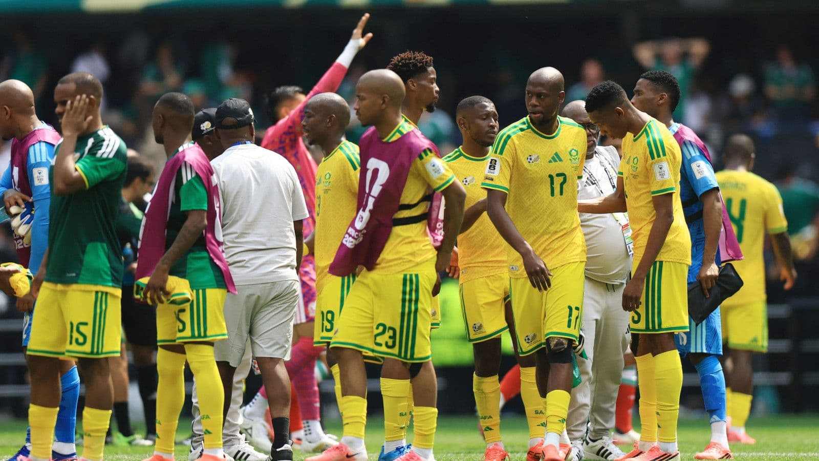 Bafana's World Cup dream starts with disappointment as Mexico punish mistakes