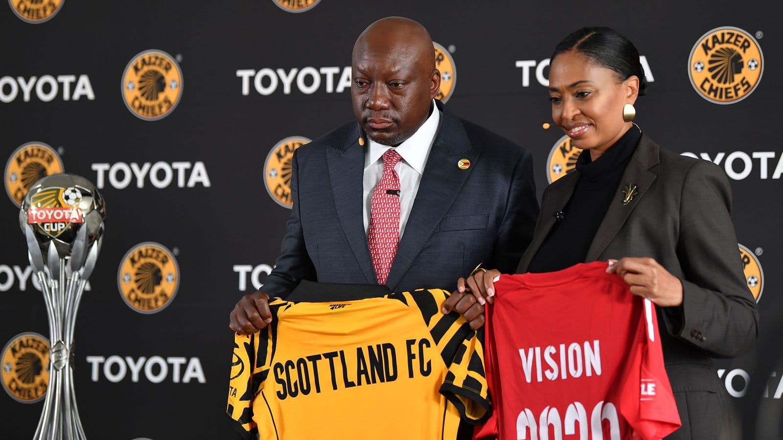 Scottland boss reveals player transfer talks with Kaizer Chiefs