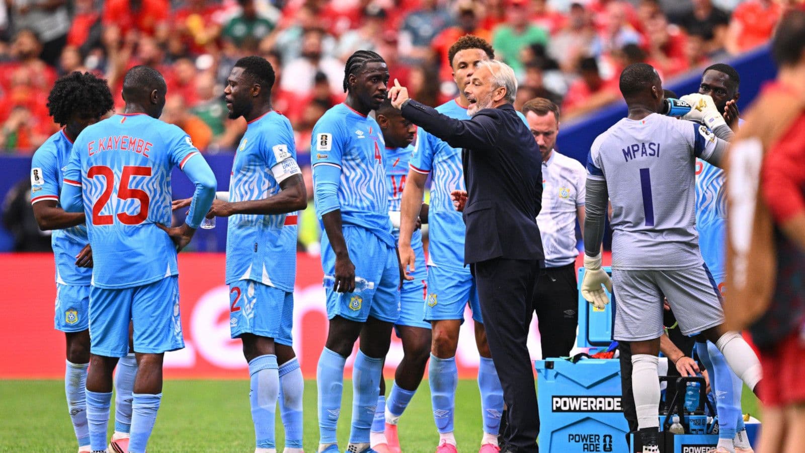 Democratic Republic of Congo head coach says his team will play with no fear against England