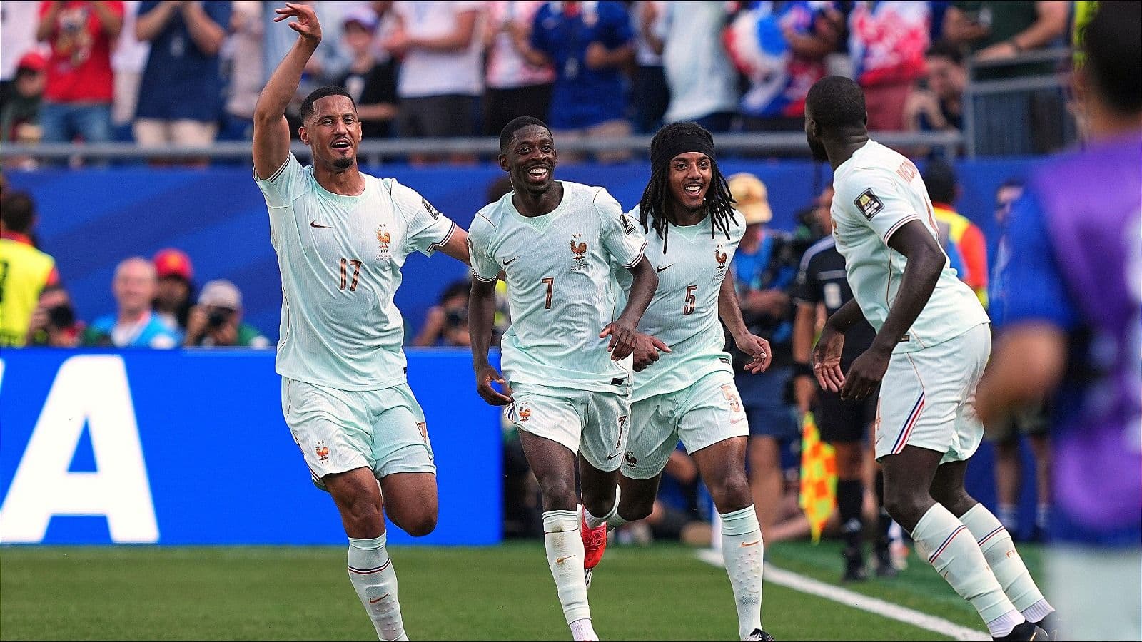 Mbappe and Dembele fire France past Morocco and into World Cup semi-finals