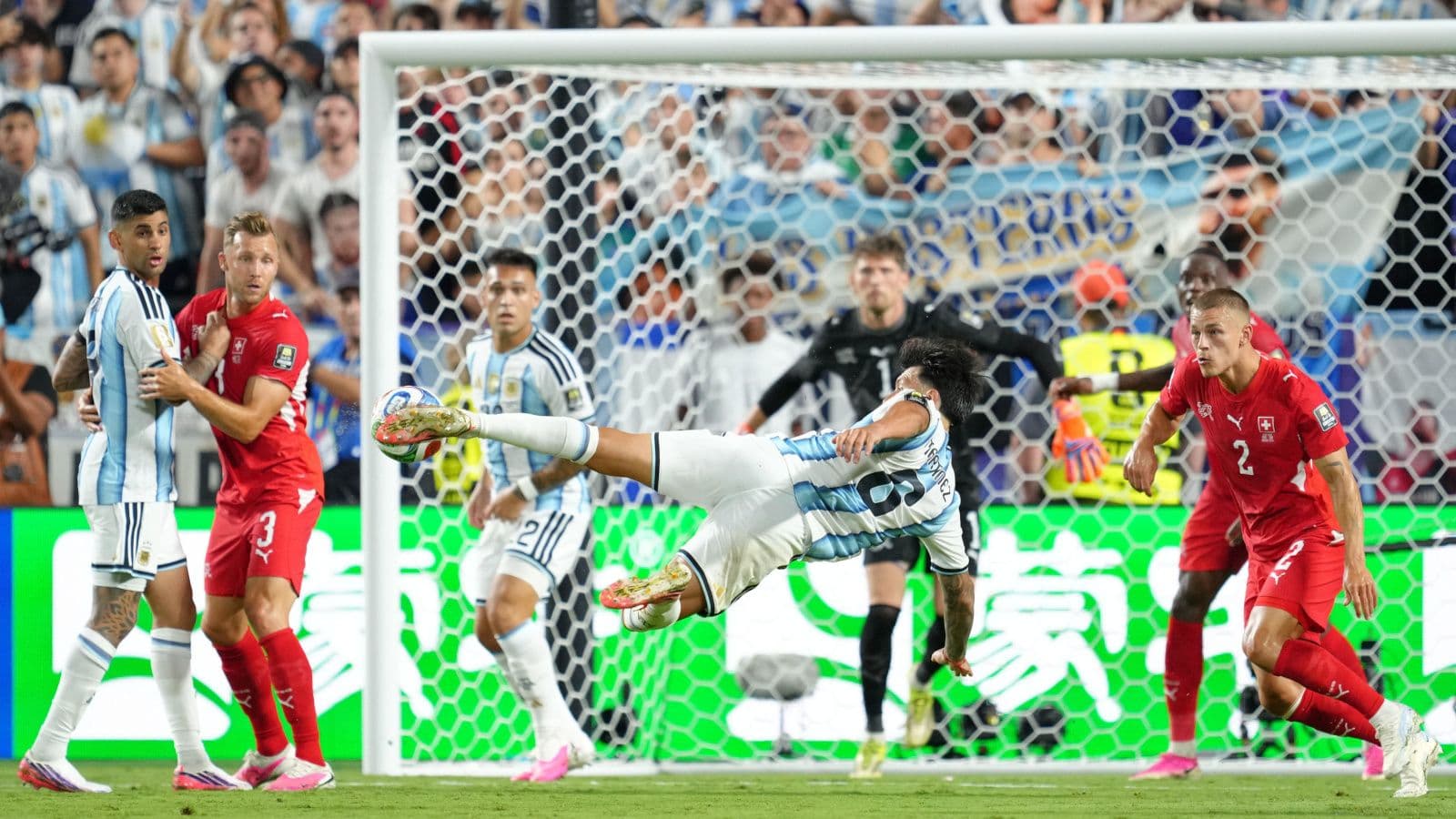 Argentina outlast 10-man Switzerland in FIFA World Cup extra-time thriller