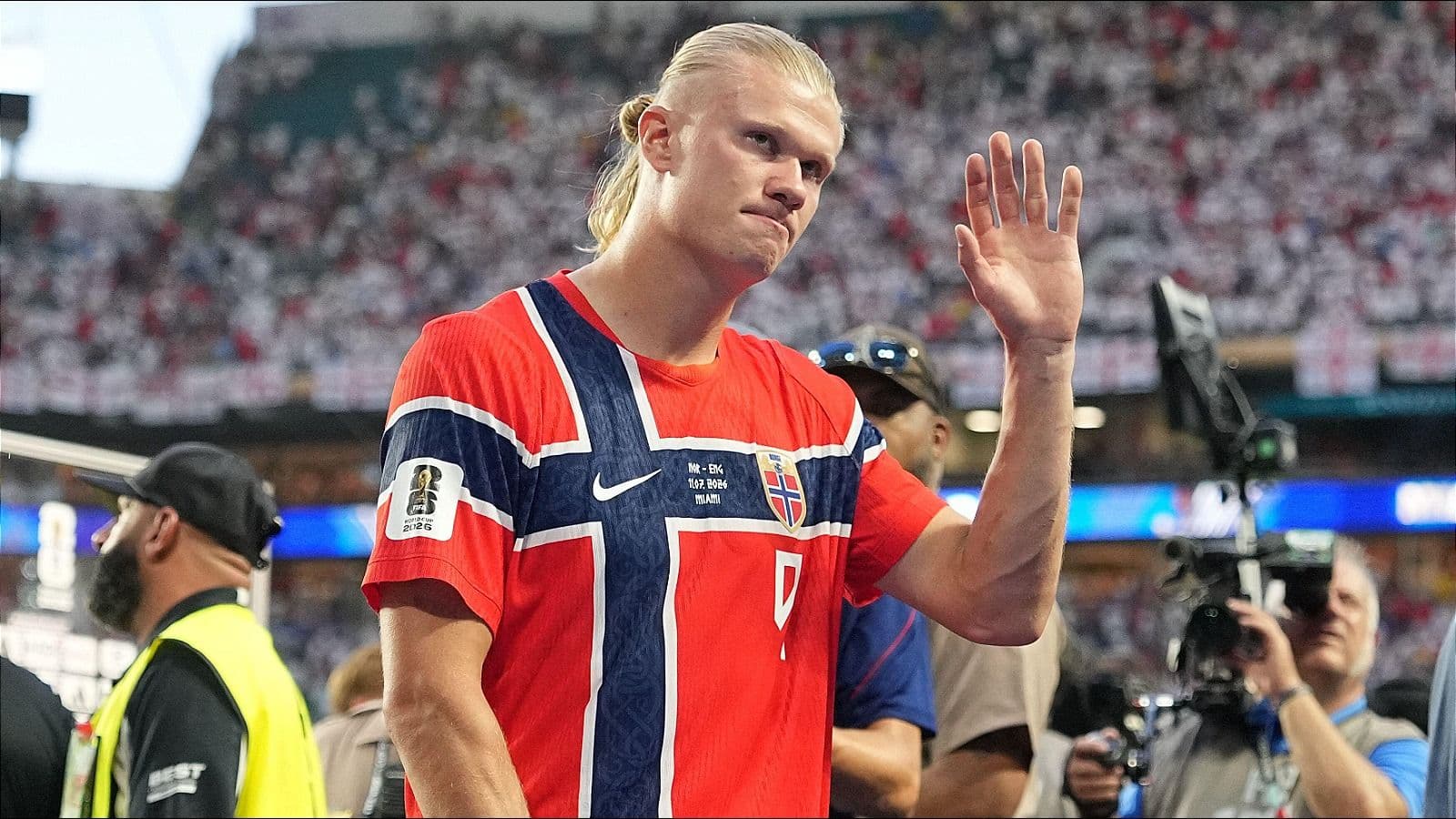 'I want England to do well' - Haaland backs England after Norway's quarter-final loss