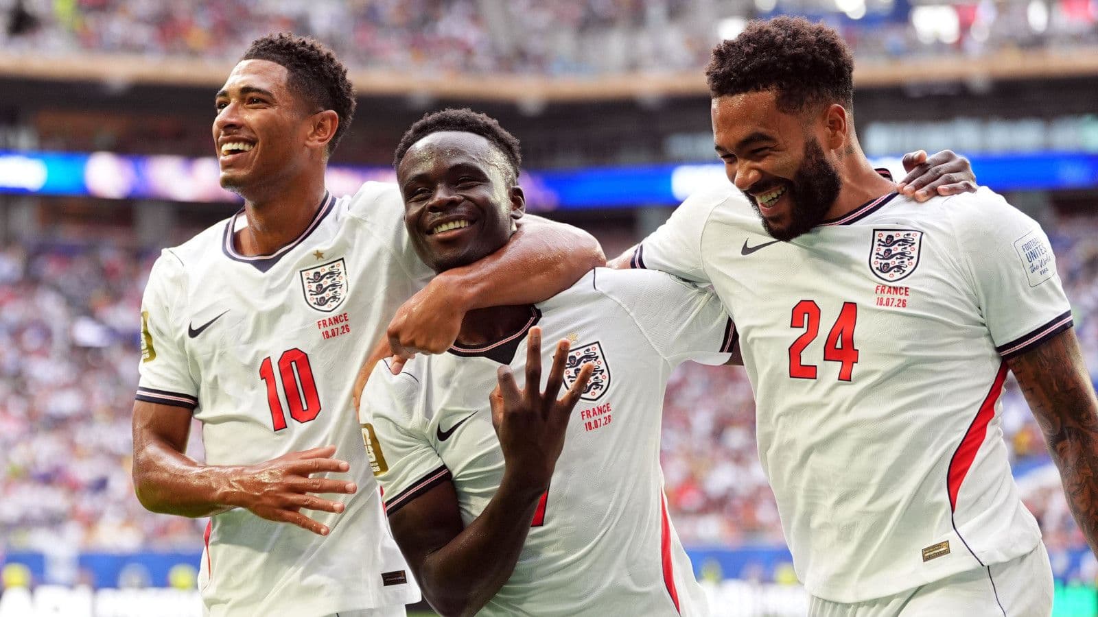 Saka hat-trick fires England to World Cup third place in 10-goal thriller vs France