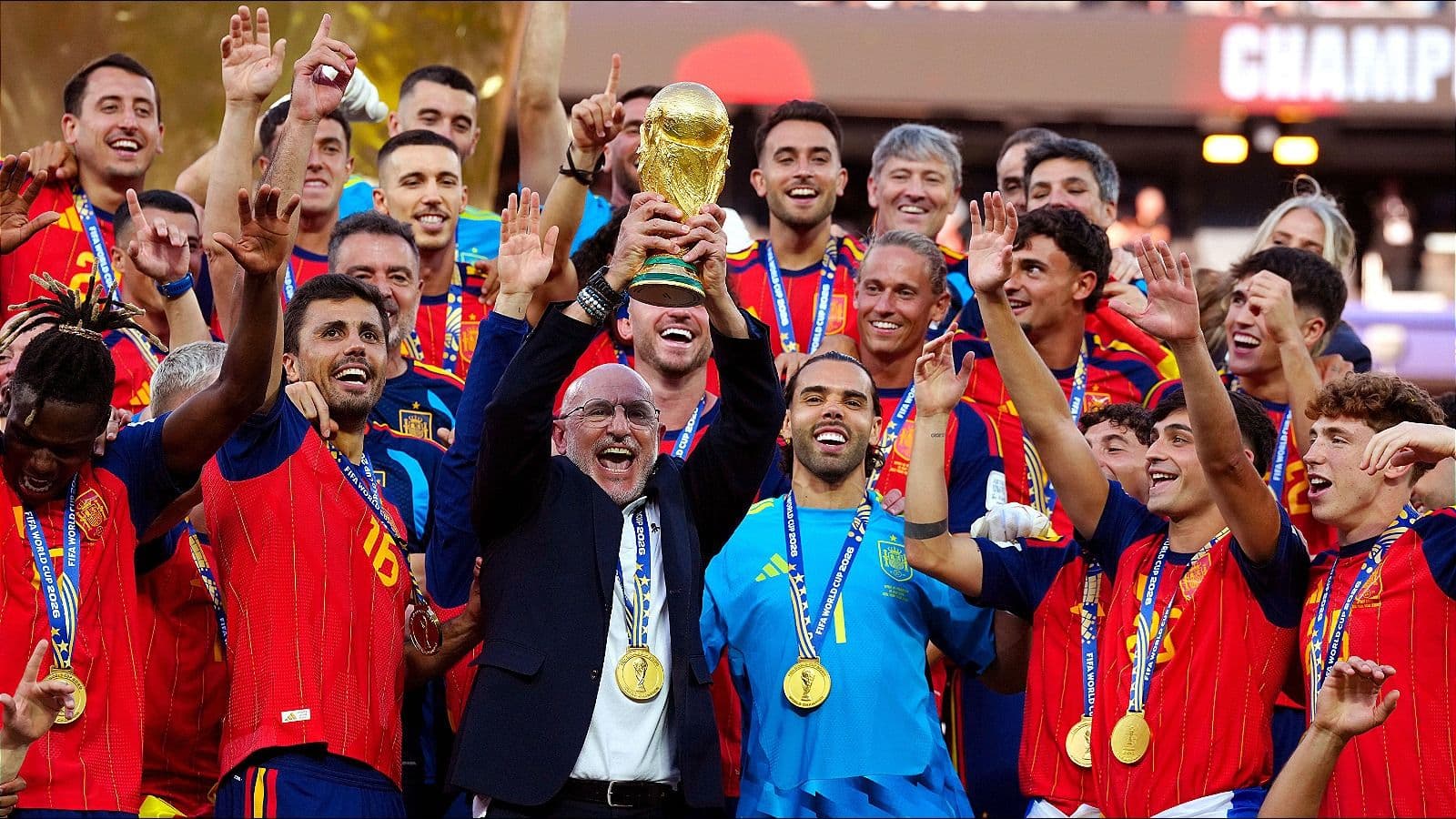 Luis de la Fuente hails Spain's heroes after FIFA World Cup triumph