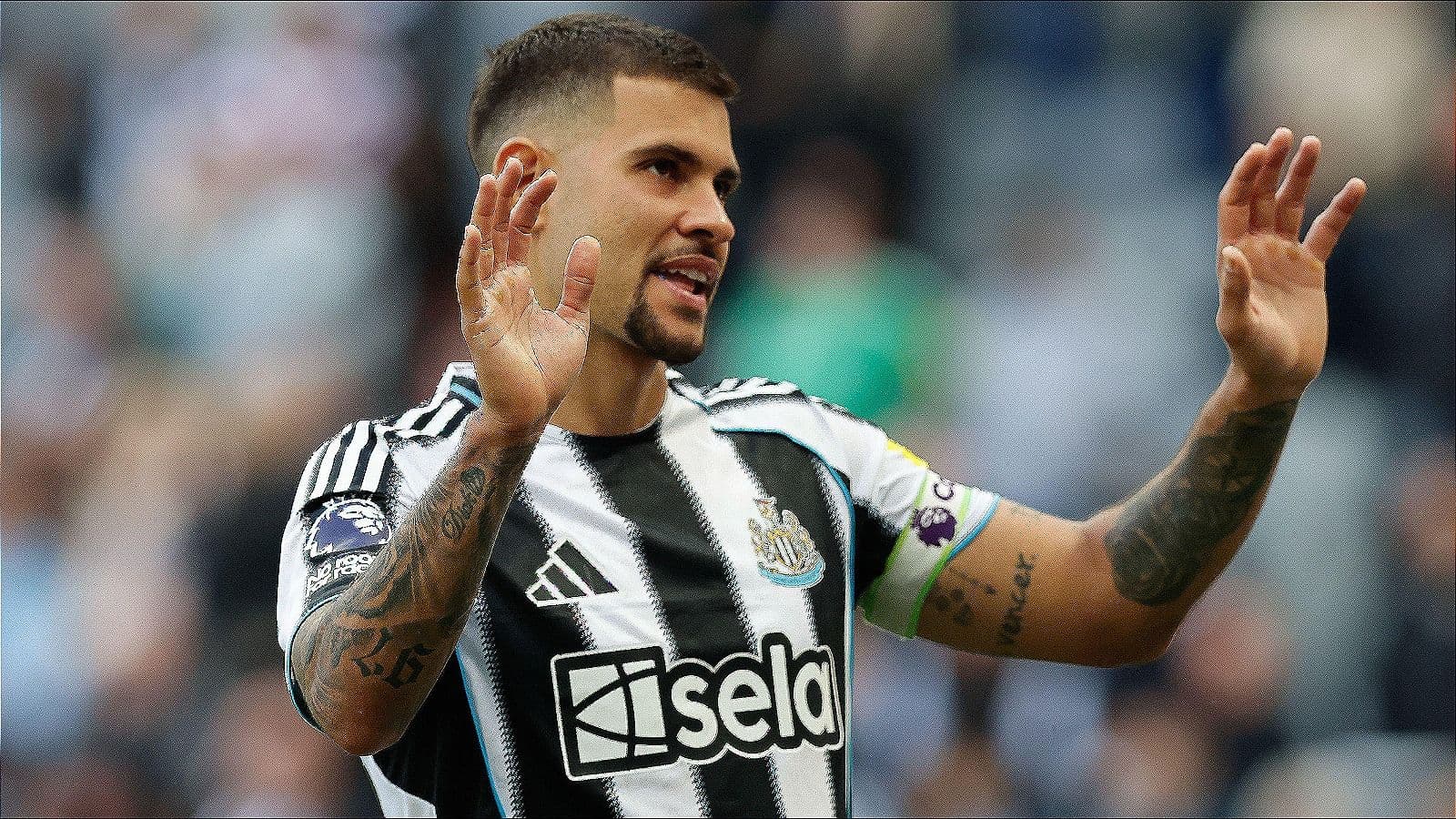 Newcastle admit 'reluctance' to let captain Bruno Guimaraes leave