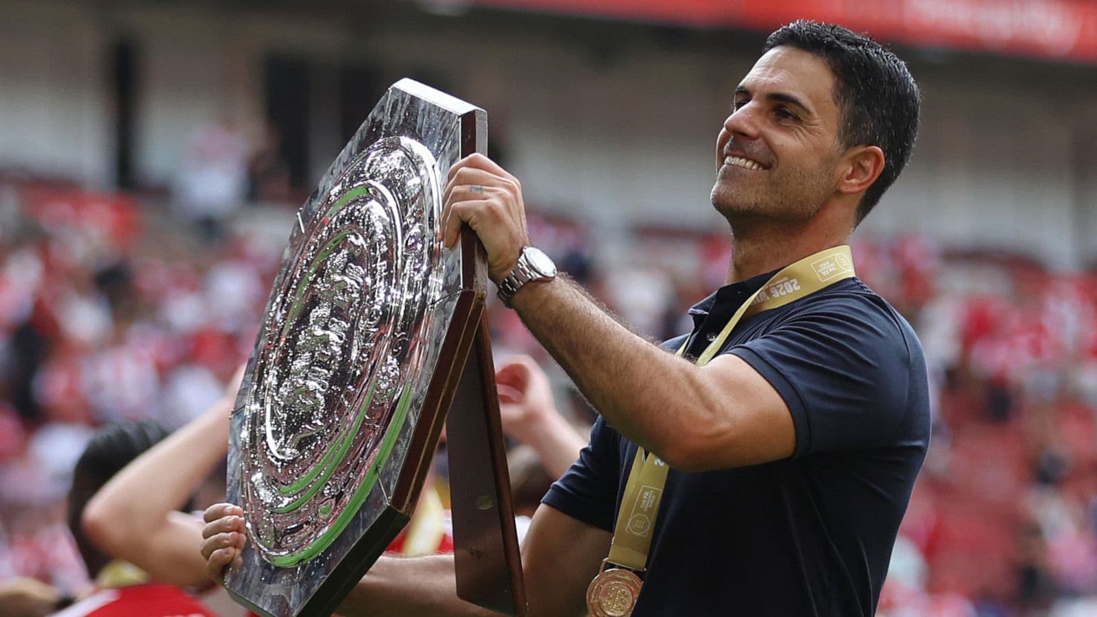 Mikel Arteta hails Arsenal after Community Shield success: 'That's the standard for us'