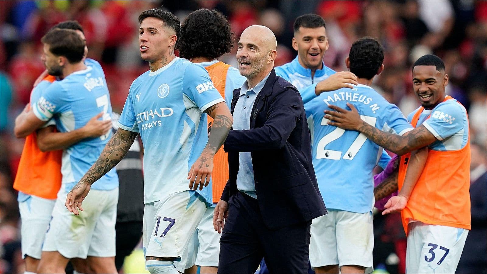 'We had a plan' - Enzo Maresca backed 10-man Man City to stun Man Utd