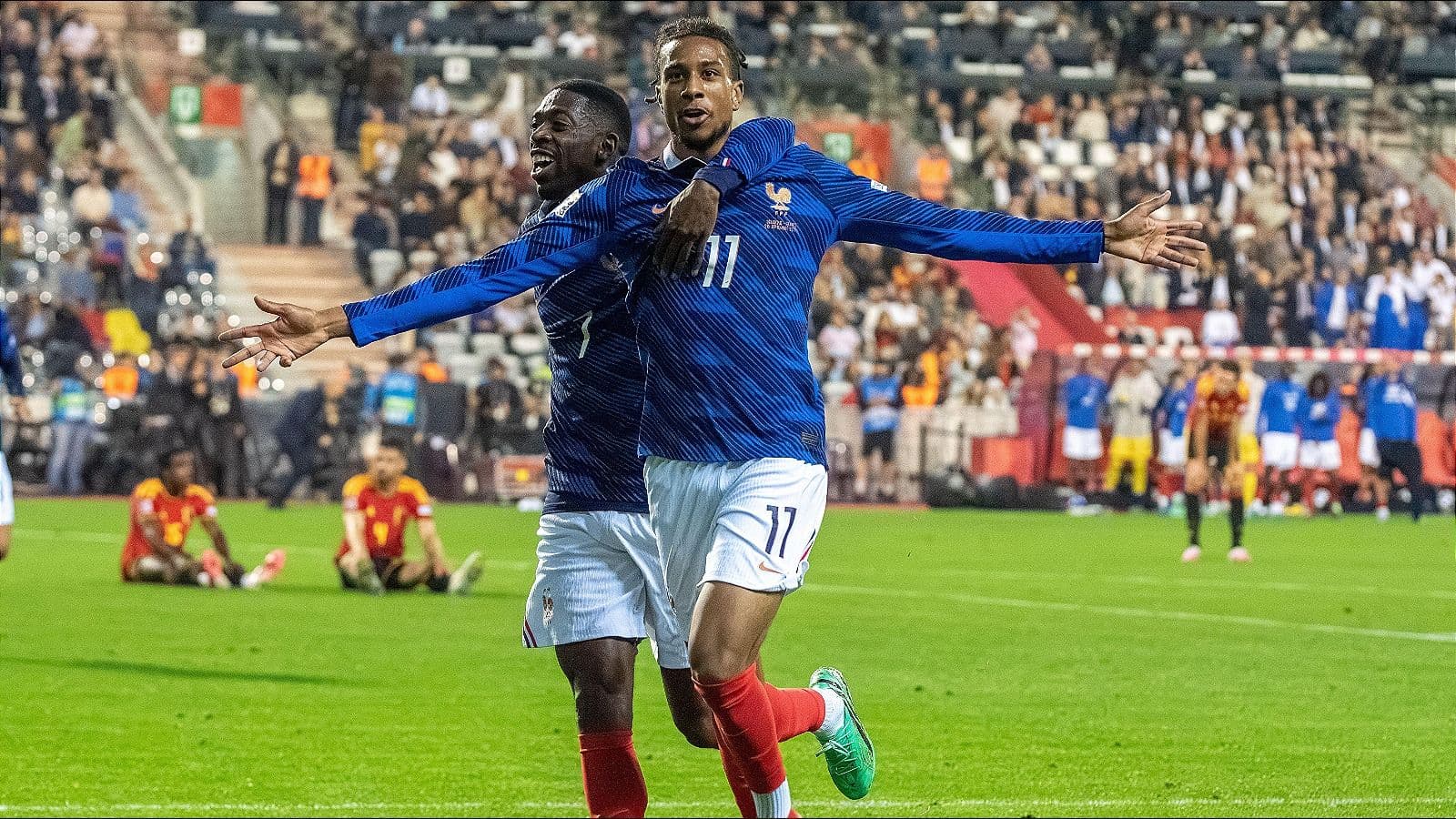 Nations League: Olise strikes late as France edge Belgium while Italy crush Turkey